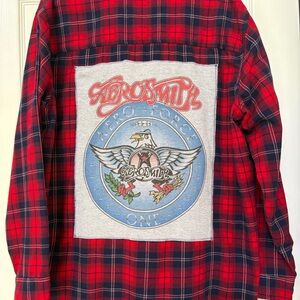 AEROSMITH Aero Force One Concert Flannel